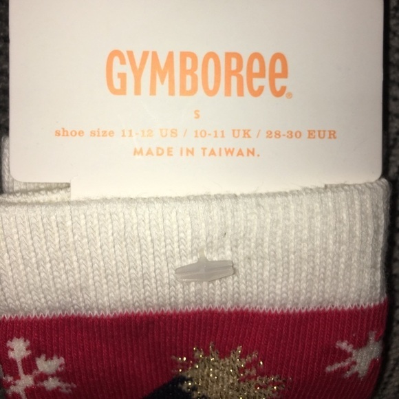Gymboree penguin socks girls Christmas in July - Picture 3 of 3